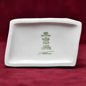 Миниатюрная Фарфоровая Вазочка «Мятый пакет», Rosenthal Германия - 1979 год. 