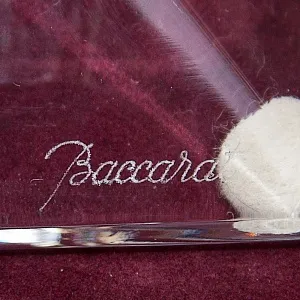 Пара Хрустальных Подсвечников БАККАРА / BACCARAT, Фрация, 70 -е годы ХХ века.