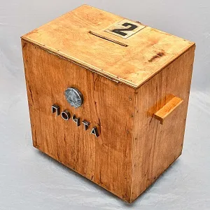 Редкость! Деревянный Почтовый Ящик - «Почта СССР» образца 60 - 70-х годов ХХ века.