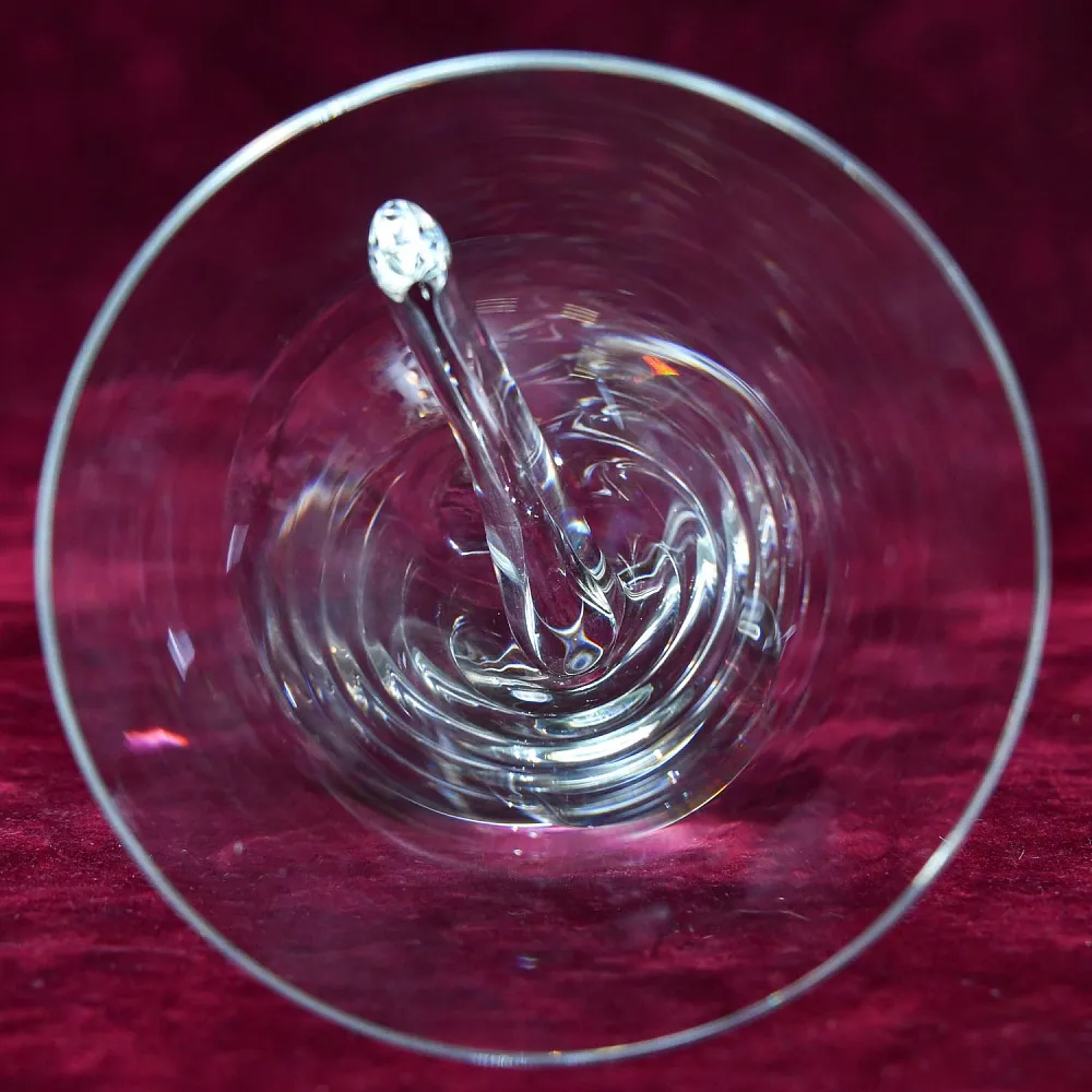 Редкость! Коллекционный Хрустальный Бокал для вина, VAL SAINT LAMBERT Бельгия.