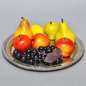 Старинный Круглый Поднос, Мелталл Silverplated, SHEFFIELD Англия первая половина ХХ века.