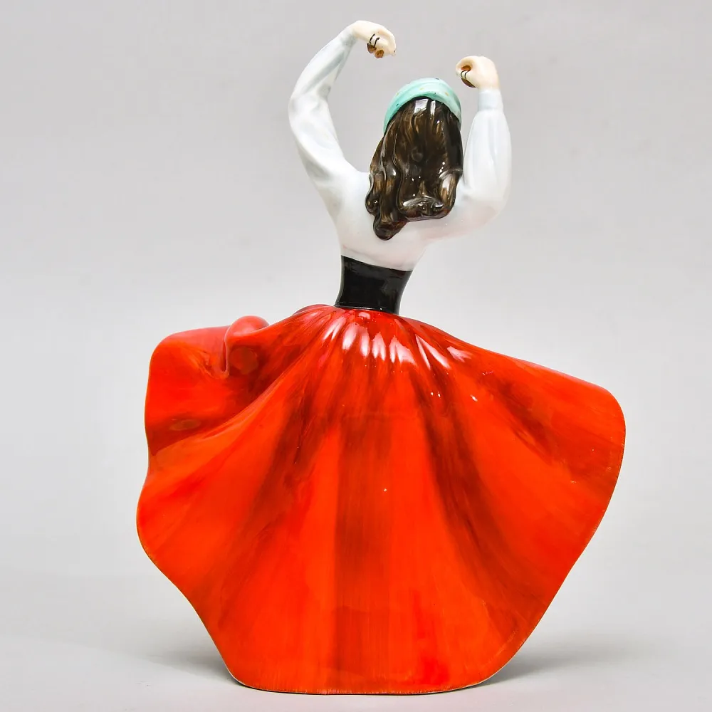 Коллекционная Фарфоровая статуэтка «Испанская Танцовщица. Карен», Royal Doulton Англия.