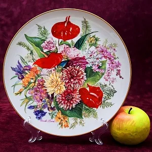 Коллекционная Тарелка «GRANDE FINALE'1994» Фарфор, Хутчеройтер - Hutschenreuther, Германия.