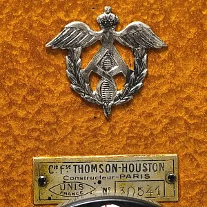 Старинныйй Настенный Телефонный аппарат - Телефон «Thomson-Houston», Париж Франция -1930 год. 