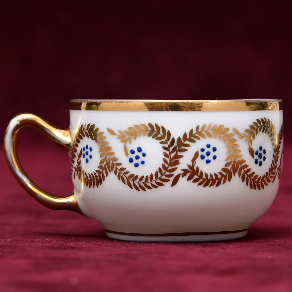 Антикварная Коллекционная Кофейная пара Rosenthal, Германия, 1919 - 1935 годы.