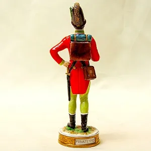 Редкая Коллекционная статуэтка «Солдат 87-го пехотного полка», Фарфор, RUDOLF KAMMER, Германия.
