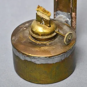 Старинный Медный Керосиновый «Сигнальный Корабельный Фонарь», Англия начало ХХ века.