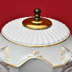 Фарфоровая Электрическая Лампа «ПОРТРЕТЫ», Литофания, Sitzendorf Германия.