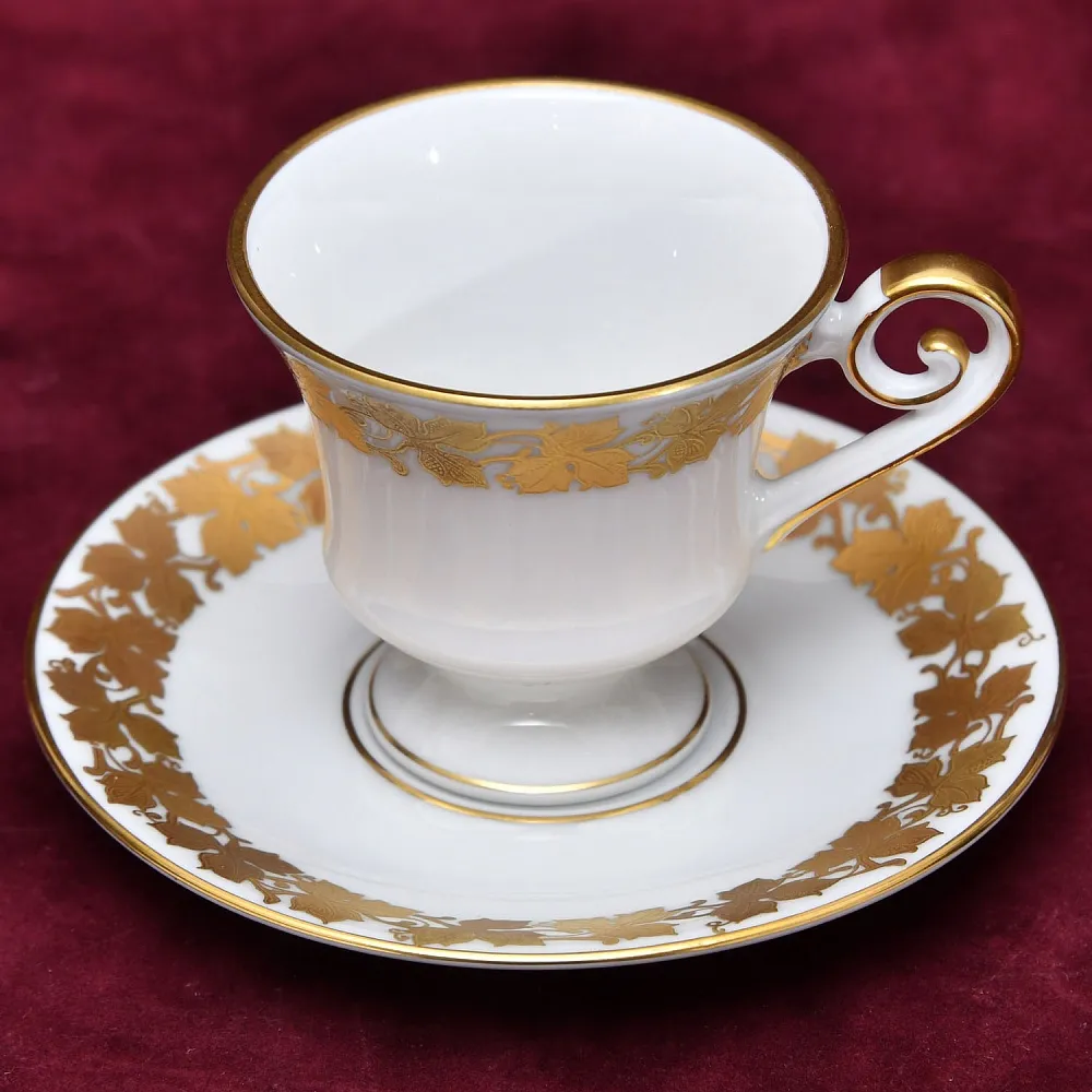 Коллекционная Кофейная Пара из коллекции «Motette», фарфор KAISER Германия, 1979 - 1990 годы.