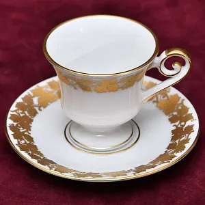 Коллекционная Кофейная Пара из коллекции «Motette», фарфор KAISER Германия, 1979 - 1990 годы.