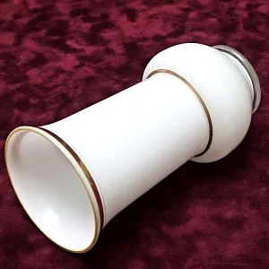 Агитационная Стеклянная Ваза «ВСХВ - Павильон СИБИРЬ», Завод «Красный Май» СССР -1954 год.