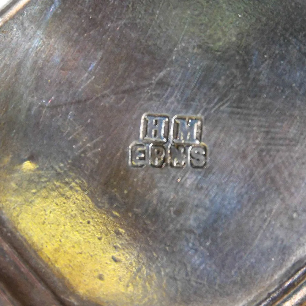 Винтажная Баночка - Емкость для сахарной пудры, Maple&amp;Co, Sheffield, Англия 1909 - 1938гг.