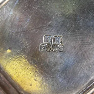 Винтажная Баночка - Емкость для сахарной пудры, Maple&amp;Co, Sheffield, Англия 1909 - 1938гг.