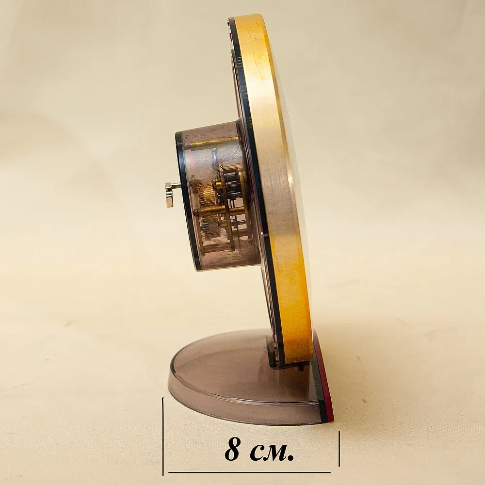 Знаменитые Большие Настольные Механические Часы «МОЛНИЯ» - ЧЧЗ - СССР - 1975 год.