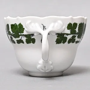 Классическая Чайная пара «Виноградная лоза», Фарфор, MEISSEN Германия, середина ХХ века.