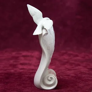 Фарфоровая Настольная плакетка LLADRO Society, Испания, 1985 - 2001 годы. 