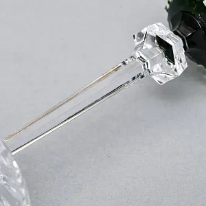 Пять Бокалов для Вина из Цветного Хрусталя, Barthmann Германия, начало 70-х годов ХХ века. 