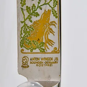 Набор для Барбекю «Охота» из 2-х предметов, Германия, ANTON WINGER Solingen, 60 -е годы ХХ века.