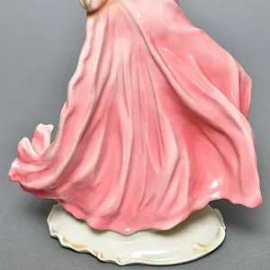 Редкость!!! Большая Фарфоровая Статуэтка «Айседора Дункан», Карл Энс / Karl Ens,  Германия, 30-е гг.