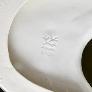 Большая Фаянсовая Статуэтка «Цирк - Клоун мим», Конаковский Фаянс.