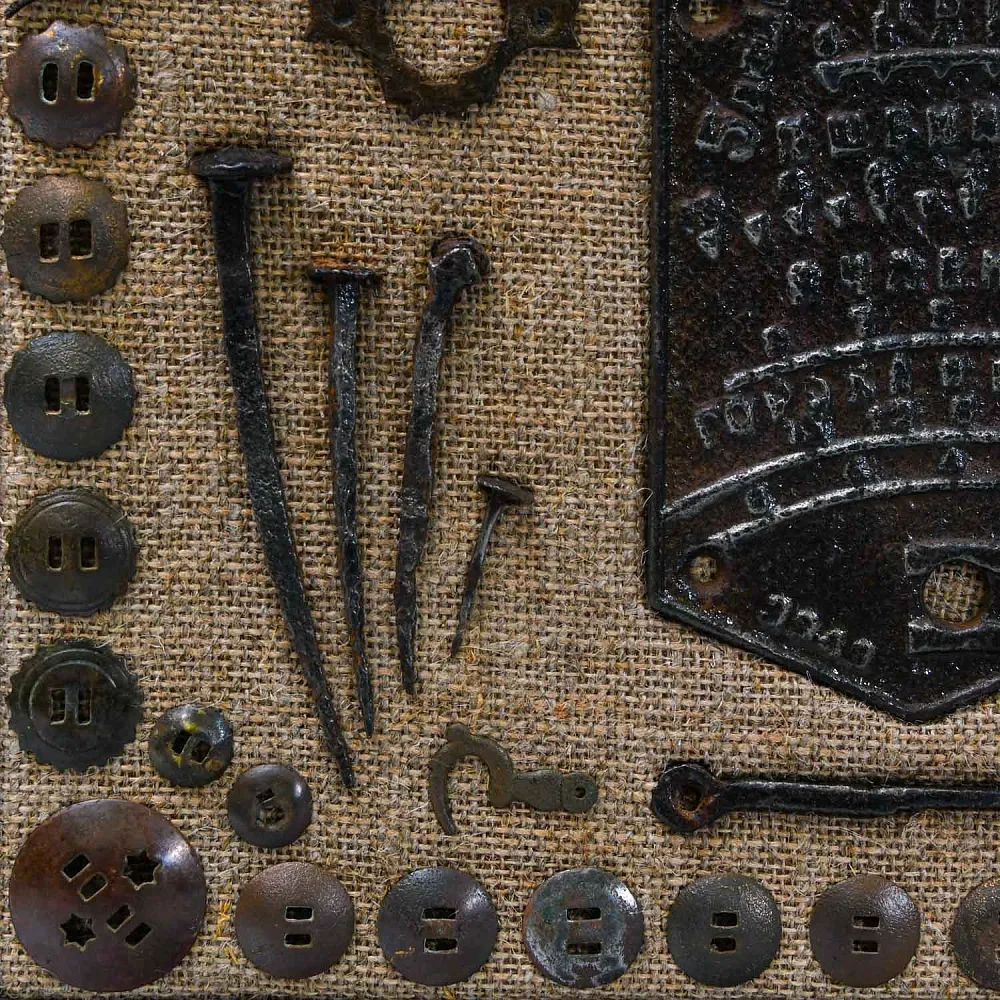 Настенное Коллекционное Панно - Картина «Старинные Инструменты - Серп», Россия XIX век.