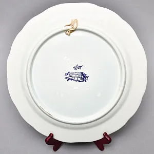 Декоративная Фарфоровая Тарелка - Блюдо «Старый моряк», DELFTs - Royal Boch Бельгия. 