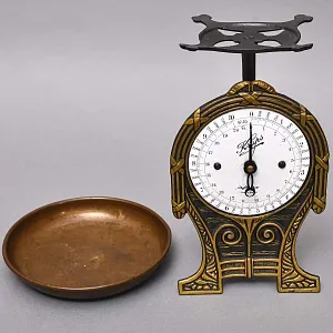 Редкость! Антикварные Механические Кухонные Весы KRUPS Германия -1910 год.