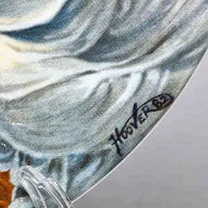 Коллекционная тарелка «Кентерберийские истории. Рассказ рыцаря», Фарфор The Longton Crown Англия.