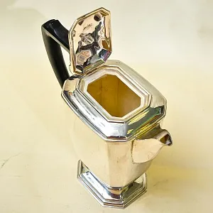 Винтажный Чайно - Кофейный набор из 4-х предметов, SHEFFIELD Англия середина ХХ века.