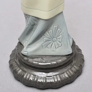 Коллекционная Фарфоровая статуэтка «Гейша с зонтом» Н - 30 см. Lladro, Испания - 1978 год.