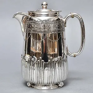 Металлический Кофейник - Чайник на 1,7 литра. Silverplate, SHEFFIELD Англия.