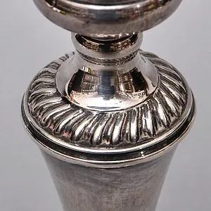 Парные Подсвечники на одну свечу, Silverplate, SHEFFIELD Англия середина ХХ века. 