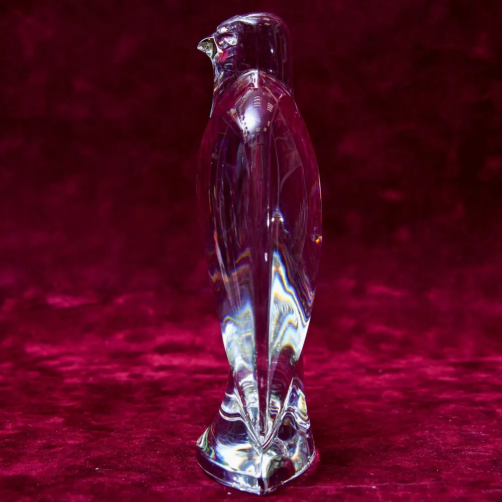 Хрустальная Статуэтка или Пресс-Папье «СОКОЛ», VAL SAINT LAMBERT, Бельгия.