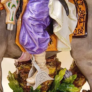 Редкая!!! Большая Фарфоровая Cтатуэтка «АРАБСКИЙ ВОИН» Shheibe - Alsbach Германия -1962год.