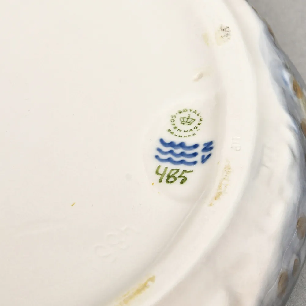 Коллекционное Блюдо для морепродуктов «ОМАР», Фарфор Royal Copenhagen Дания, 1969 - 1974 год. 