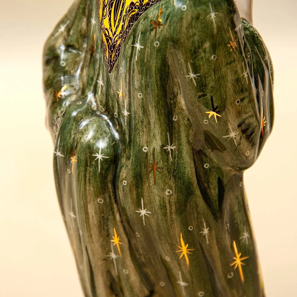 Авторская Коллекционная Фарфоровая Статуэтка «Старик Хаттабыч», Россия.