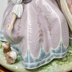 Редкость! Большая Фарфоровая статуэтка «ТРИ СЕСТРЫ», Lladro Испания, 1986 год.