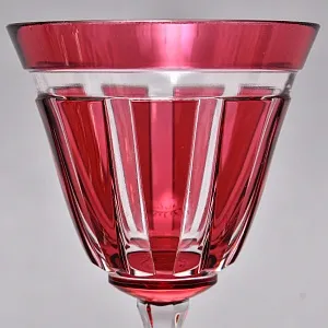 Редкость! Шесть Хрустальных Бокалов для Вина серия «CARAT», Limited Edition NACHTMANN Германия, конец ХХ века.