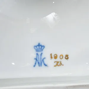 Редкая! Коллекционная Авторская Ваза «Райские птицы» Фарфор KAISER Германия -1956 год.  