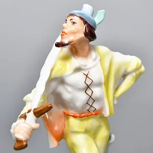 Коллекционная Фарфоровая статуэтка «Король - Дроздобород», Hutschenreuther  Германия. 