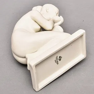 Коллекционная Фарфоровая статуэтка «Обнаженная у ручья», ROSENTHAL Германия, 1983 - 1991 годы. 