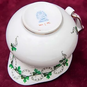 Классический Кофейный Сервиз PERSIL на 6 персон, 16 предметов. Фарфор HEREND, Венгрия.