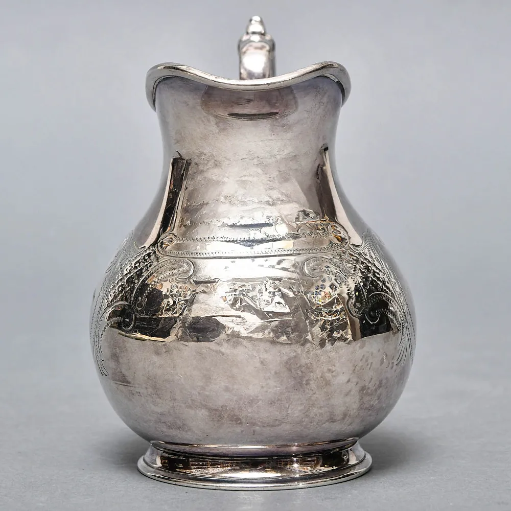 Металлический Кувшинчик - Молочник. Silverplate, Лондон Англия 50-гг.