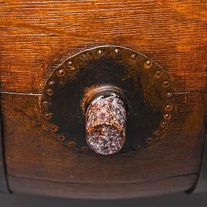 Старинная Антикварная Деревянная Маслобойка, Франция начало ХХ века.