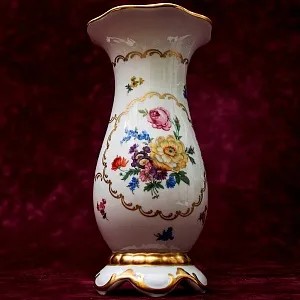 Винтажная Декоративная Ваза «Летний День» Фарфор, Gerold Porzellan Tettau, Германия.