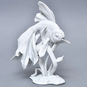 Коллекционная Фарфоровая статуэтка «Золотая Рыбка», ROSENTHAL Германия, 1974 - 1982 годы.