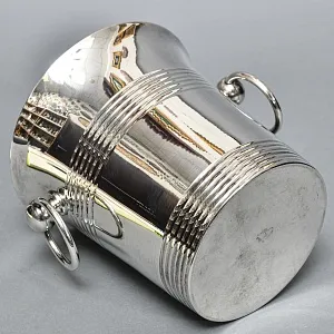 Винтажное Классическое Ведёрко для охлаждения шампанского или вина, Silverplate, BOSSI De Uberti, Италия 70 -е гг.