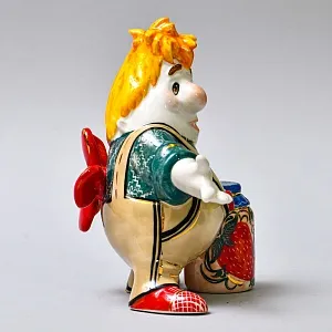 Авторская Коллекционная Фарфоровая Статуэтка «КАРЛСОН», Россия.