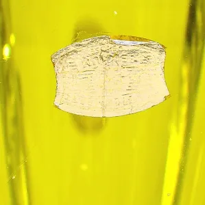 Редкость! Хрустальная «Резеда» - Пепельница Оригинальной формы, VAL SAINT LAMBERT Бельгия - 50гг.