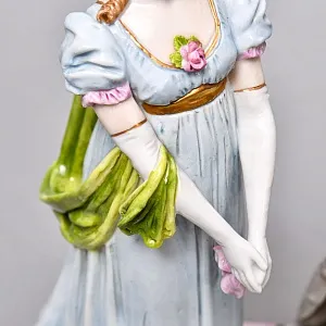 Коллекционная Фарфоровая статуэтка «Наполеон Бонапарт и Луиза Прусская» Scheibe-Alsbach Германия. 